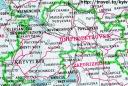 Карта Днепропетровской области